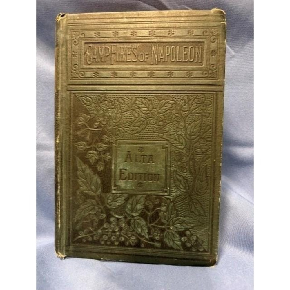 Antique 1854 Campfires of Napoleon Hardcover Book by Henry C. Watson